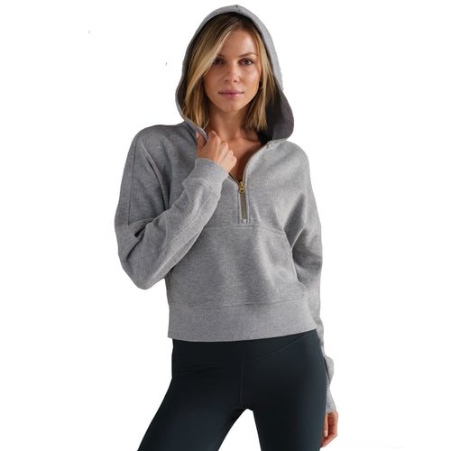 Rhone Signature Rib Half Zip Womens Pullover