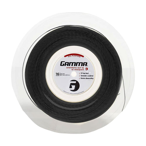 Gamma Wearguard 16g Synthetic Gut String Reel