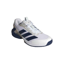 Load image into Gallery viewer, Adidas Adizero Ubersonic 5 Mens Tennis Shoes - Wt/Dk Blu/Slvr/D Medium/13.0
 - 10