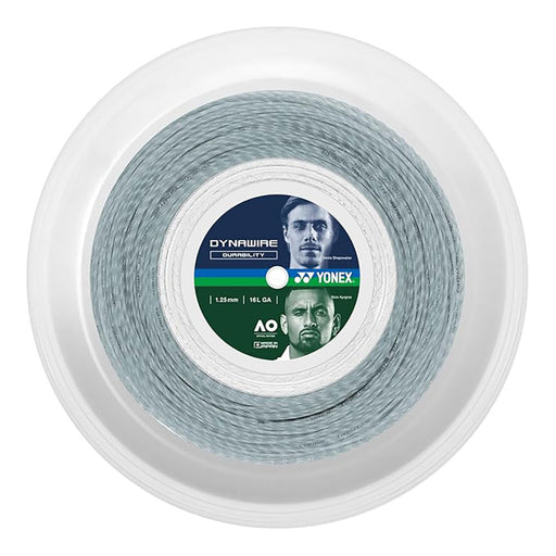 Yonex Dynawire 16LG Synthetic Gut String Reel - Wht/Sil/16LG