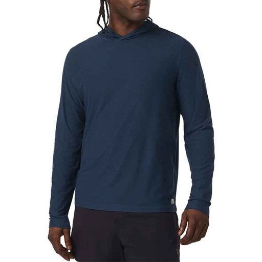 Vuori Strato Tech Mens Hoodie - Navy Heather/XL