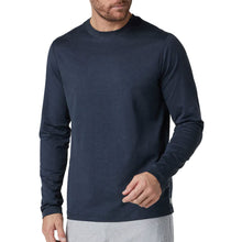 Load image into Gallery viewer, Vuori Ponto Performance Long Sleeve Mens Tee - Midnight Hthr/XL
 - 4
