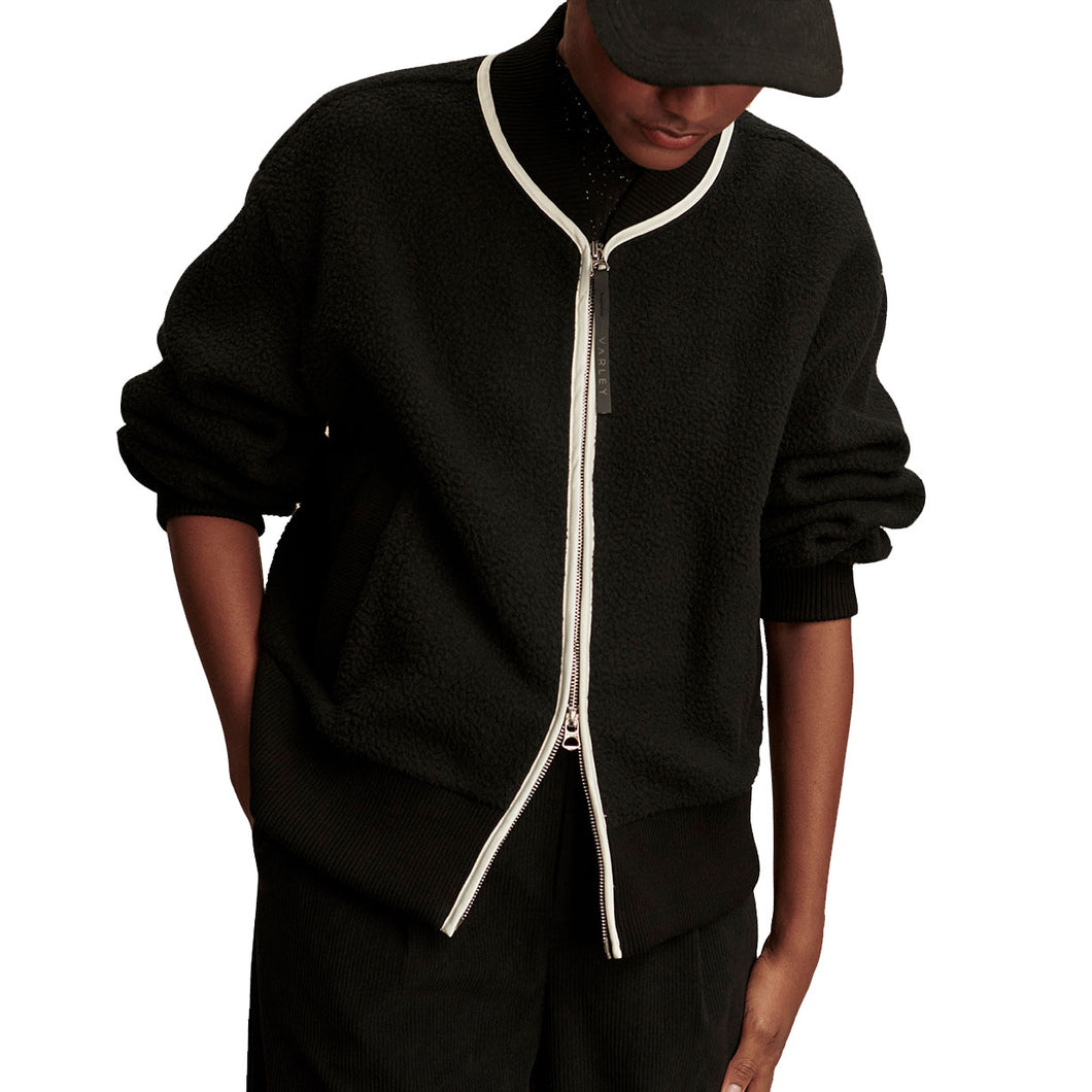 Varley Hansley Fleece Womens Jacket - Black/M