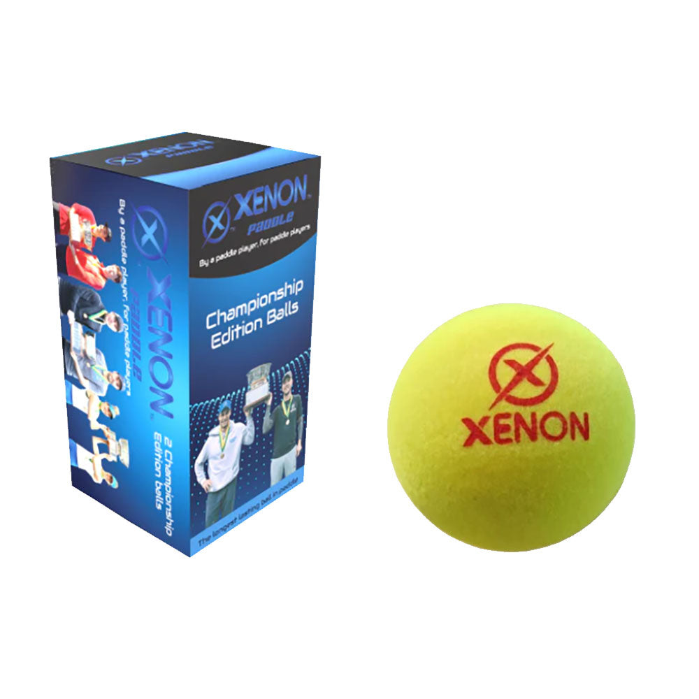 Xenon The Champion Platform Tennis Balls - 2 Pack - Yellow