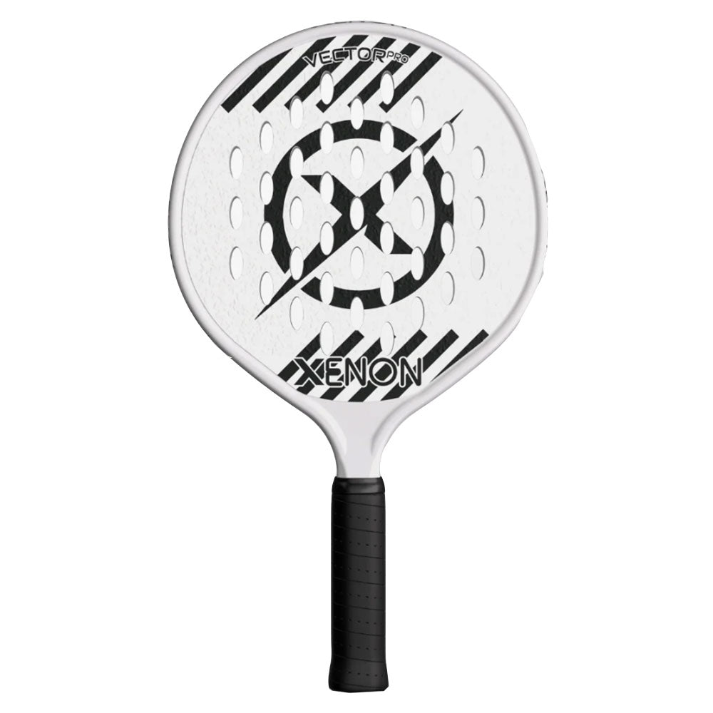 Xenon Vector Pro Spin Max V2 Platform Tennis Paddl - White/4 1/4/370G