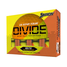 Load image into Gallery viewer, Srixon Q-Star Tour Divide 2 Orange Golf Balls Dzn - Default Title
 - 1