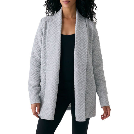 Lole Clover Womens Cardigan - Light Grey Hthr/XL