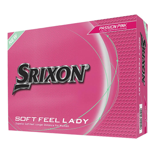 Srixon Soft Feel Lady 9 Golf Balls - Dozen