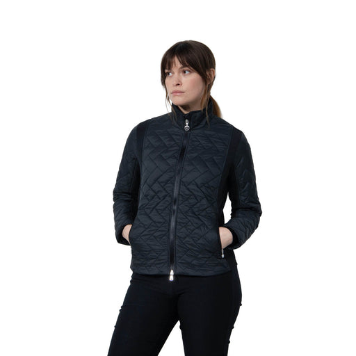 Daily Sports Bonnie Padded Womens Golf Jacket - Black/L