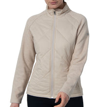 Load image into Gallery viewer, Daily Sports Tulsa Womens Golf Jacket - Raw Beige/XL
 - 4