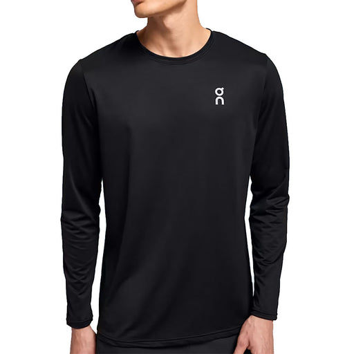 On Core Long-T Mens Tennis Shirt - Black/XL