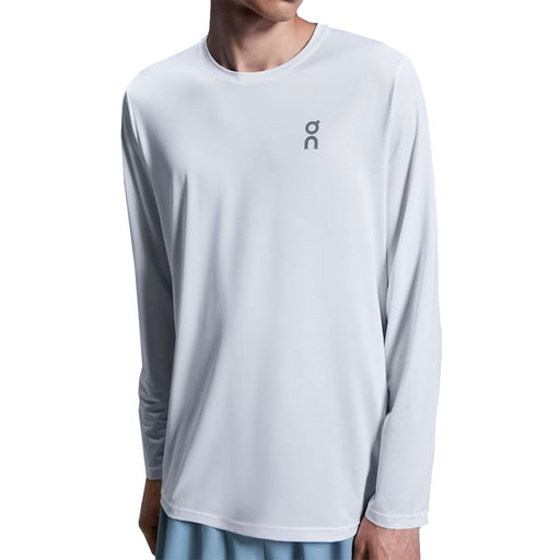 On Core Long-T Mens Tennis Shirt - White/XL