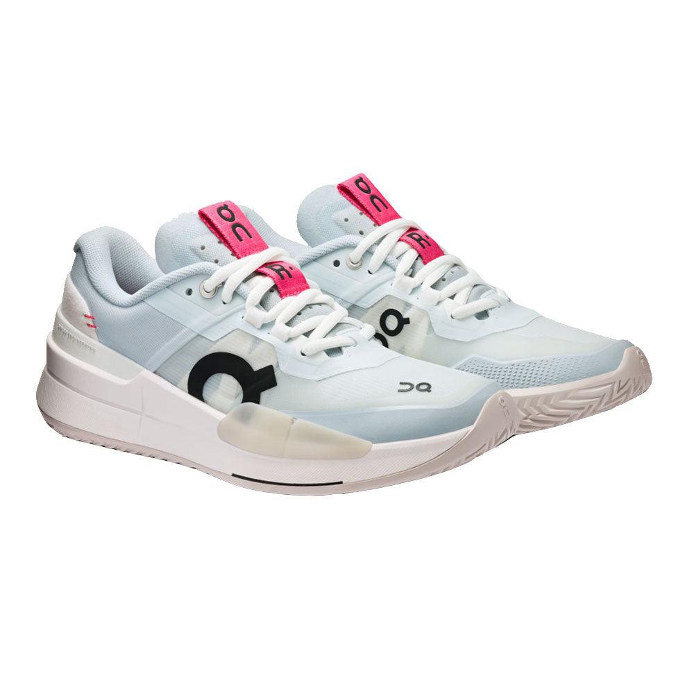 On The Roger Pro 2 Womens Tennis Shoe - Arctic/Pink/B Medium/9.5