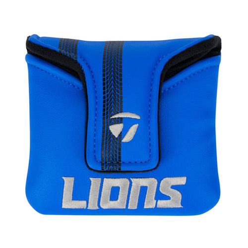 TaylorMade NFL Detroit Lions Mallet Putter Headcover - 2