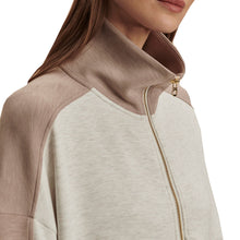 Load image into Gallery viewer, Varley Garcia 2-Tone Zip Through Womens Sweatshirt
 - 2