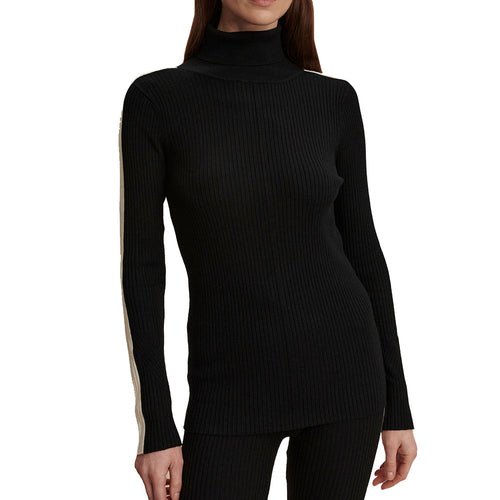 Varley Leopold Roll Neck Knit Womens Long Sleeve Shirt