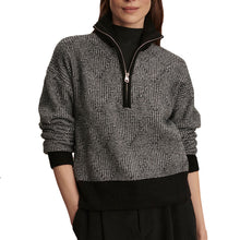 Load image into Gallery viewer, Varley Aldridge Half-Zip Knit Womens Sweater - Black/L
 - 1