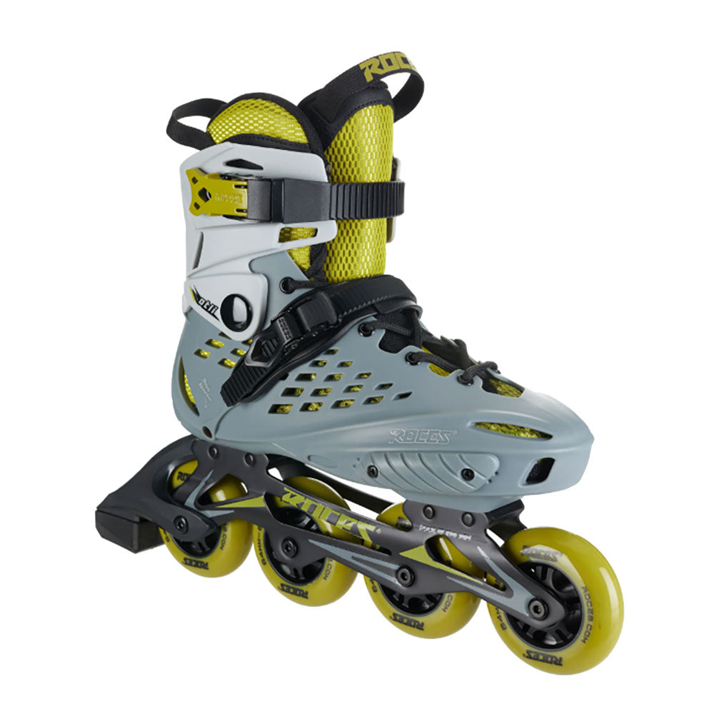 Roces Otli 84 Mens Inline Skates - Grey/Mustard/15