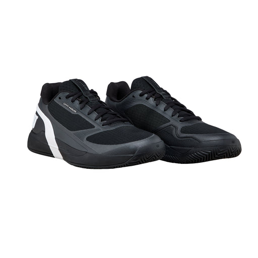 Wilson Rush Pro 5 Mens Tennis Shoes - Blk/Wht/Stormy/D Medium/14.0