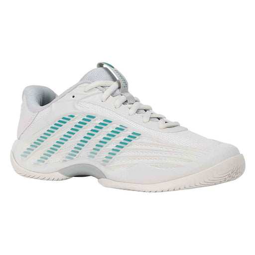 K-Swiss Hypercourt Express 3 Womens Tennis Shoes - Blanc/Gry/Baltc/B Medium/10.0