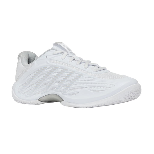 K-Swiss Hypercourt Express 3 Womens Tennis Shoes - Wt/Dawn Bl/Slvr/D Wide/10.0