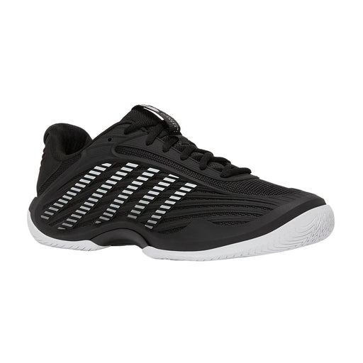 K-Swiss Hypercourt Express 3 Mens Tennis Shoes - Black/White/2E WIDE/13.0