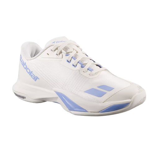Babolat Jet Mach 4 All Court Womens Tennis Shoes - Cream/Lavender/B Medium/10.0