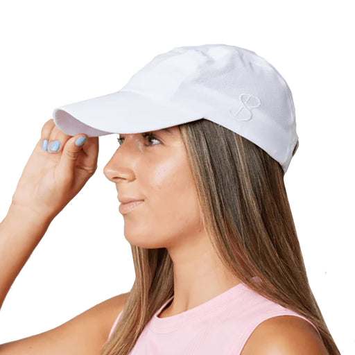 Sofibella Snap Women's Tennis Hat - White/One Size