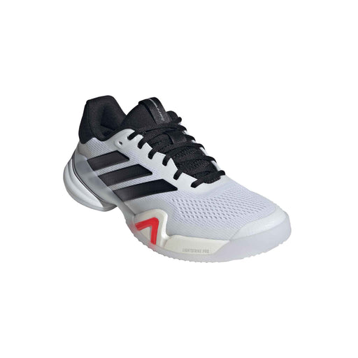 Adidas Barricade 14 Mens Tennis Shoes - Wht/Blk/Wht/D Medium/13.0