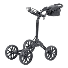 Load image into Gallery viewer, Bag Boy Quad Pro Golf Push Cart - Black/Slate
 - 1