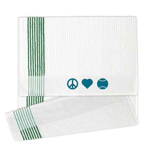 Devant 22 x 44 Inch Caddy Towel - Peace Love Tenn