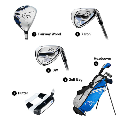 Callaway XJ1 4 Piece Junior Complete Golf Set