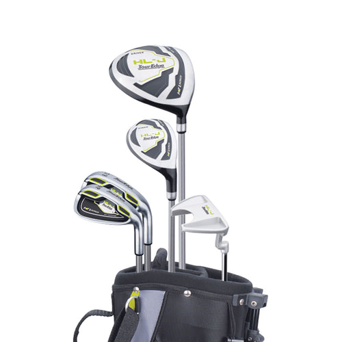Tour Edge Hot Launch 7-10 yrs Green Junior Complete Golf Set - 2