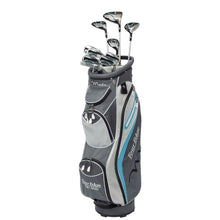 Load image into Gallery viewer, Tour Edge TE-300 Moda Womens RH Complete Golf Set - Silver/Blue/Standard
 - 1