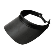 Load image into Gallery viewer, Glove It Solid Coil Womens Visor - Black/One Size
 - 1