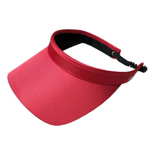 Glove It Solid Coil Womens Visor - Red/One Size