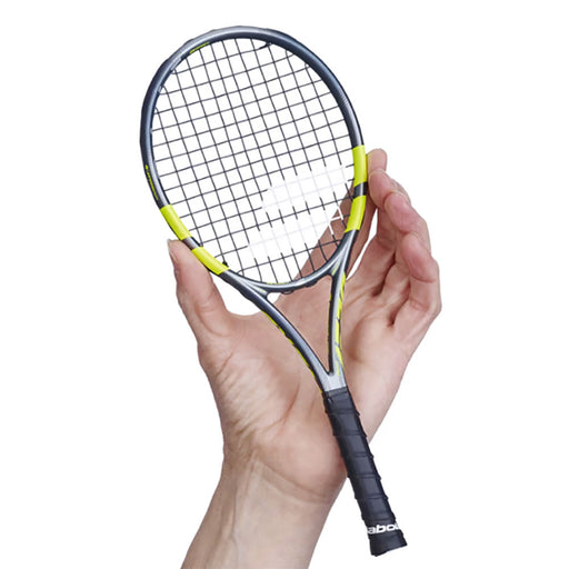 Babolat Mini Racquet Pure Aero - Gray/Yellow
