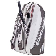 Load image into Gallery viewer, Babolat RH9 Pure Wimbledon Tennis Bag - Cream/Drk Beige
 - 1