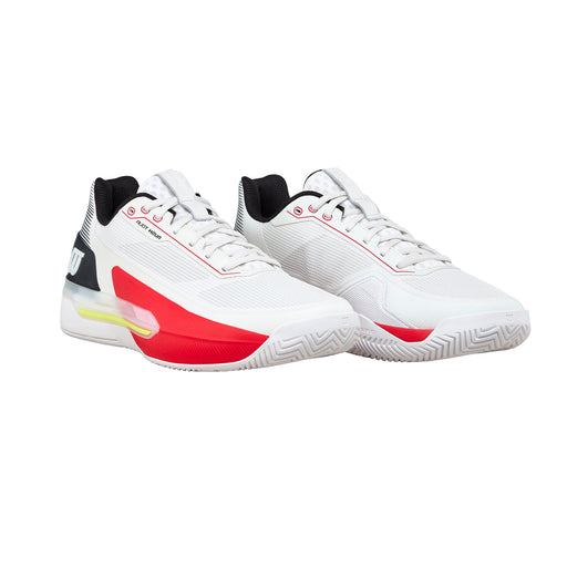Wilson Rush Tour 5 Mens Tennis Shoes 26 - Wht/Bk/Infrared/D Medium/14.0