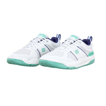 Load image into Gallery viewer, Wilson Pickle Pro Women Pickleball Shoes 26 - Wht/Bay/Skip Bl/B Medium/11.0
 - 5