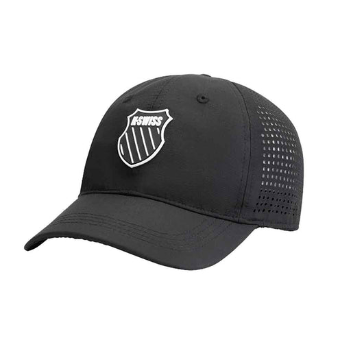 KSwiss Mesh Court Unisex Tennis Hat - Jet Black/One Size