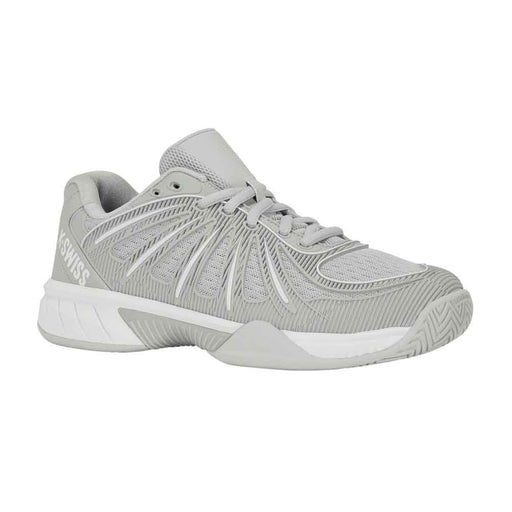 K-Swiss Express Light 2 Womens Pickleball Shoes - Glacier Gry/Wht/D Wide/10.0