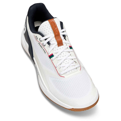 Wilson Rush Pro 5 Clay RG Mens Tennis Shoes - Wt/Nvy Blzr/Gum/D Medium/14.0