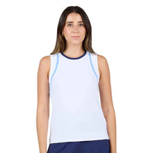 Load image into Gallery viewer, Sofibella Style Icons 24 Inch Womens Tennis Tank - Navy/XL
 - 4