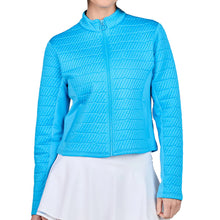 Load image into Gallery viewer, Sofibella Staples Womens Golf Jacket - Electric Blue/XL
 - 4