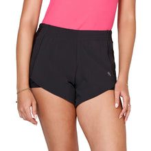Load image into Gallery viewer, Sofibella UV Staples 3.5 inch Womens Tennis Shorts - Black/XL
 - 1