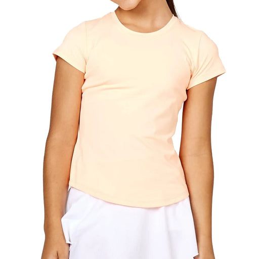Sofibella UV Girls Girls Short Sleeve Golf Shirt - Sorbet/L