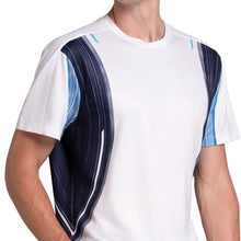 Load image into Gallery viewer, K-Swiss Breakline Stripe Crew Mens Tennis Shirt
 - 3