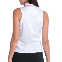 Load image into Gallery viewer, Lucky in Love Chateau Stripes Womens Golf Tank Top
 - 2