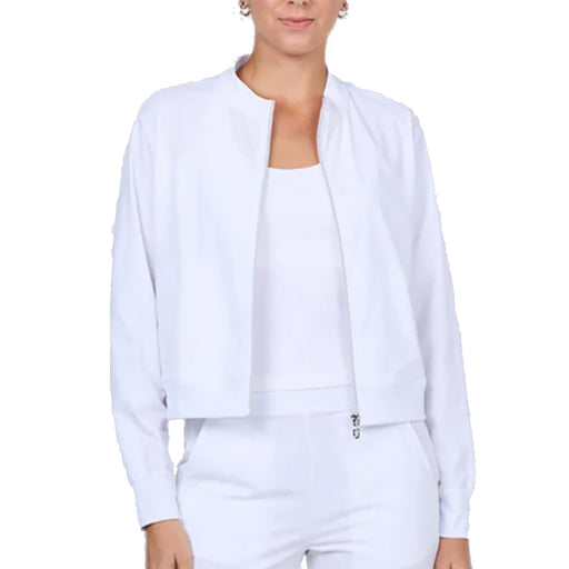 Sofibella Team Uniform Womens Tennis Jacket - White/XL